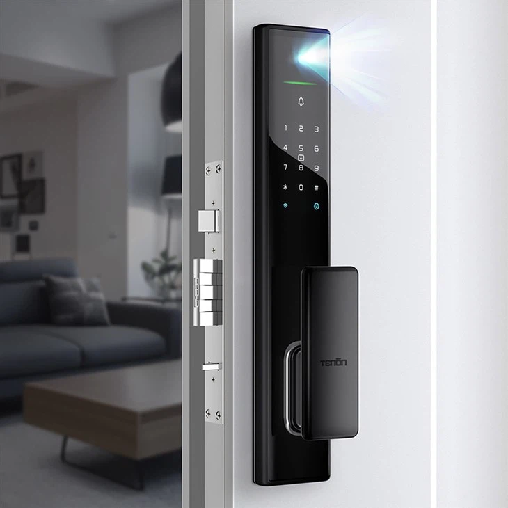 القفل الذكي للتعرف على الوجه البيومترية